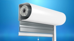 The front mounted OS2000® shutter with a mosquito net